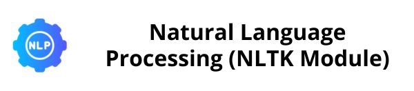 NLP Natural Language Processing (NLTK Module) in Online Data Science training